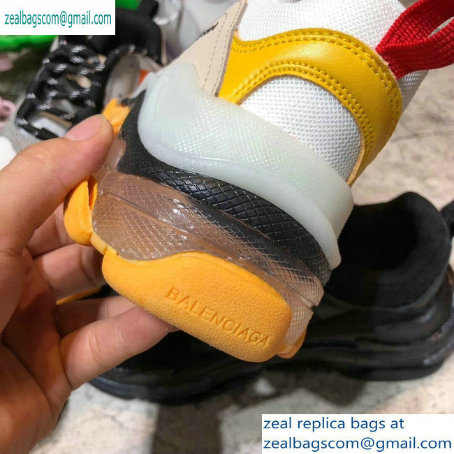 Balenciaga Triple S Clear Sole Trainers Multimaterial Sneakers 02 2019