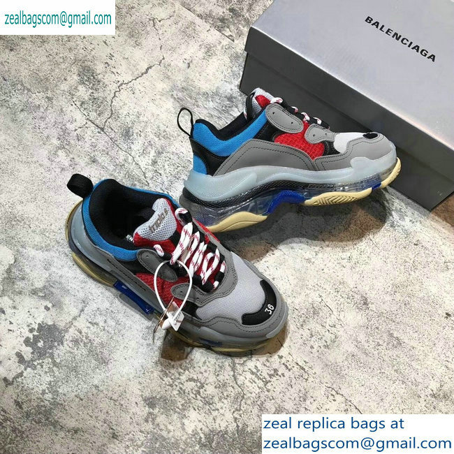 Balenciaga Triple S Clear Sole Trainers Multimaterial Sneakers 03 2019