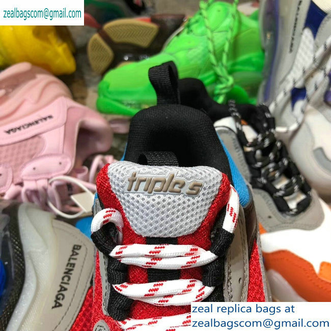 Balenciaga Triple S Clear Sole Trainers Multimaterial Sneakers 03 2019 - Click Image to Close