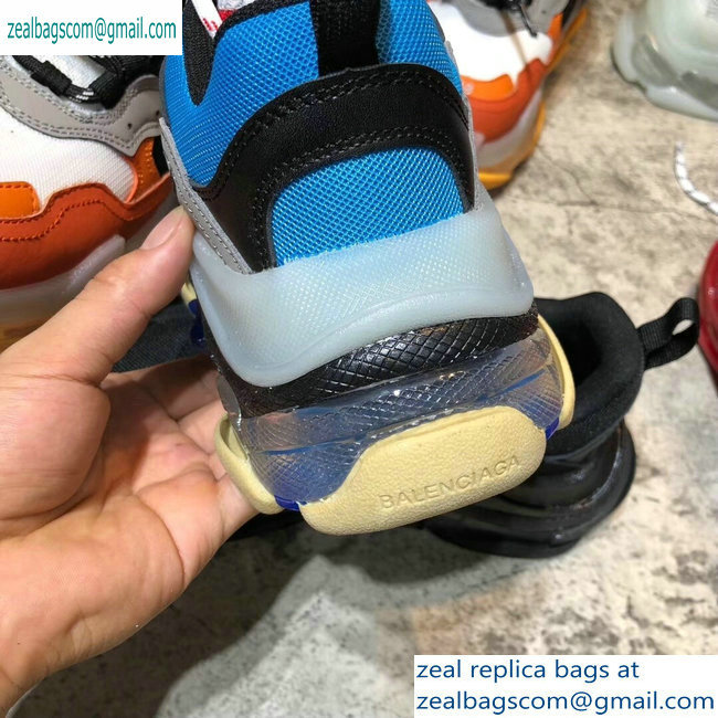 Balenciaga Triple S Clear Sole Trainers Multimaterial Sneakers 03 2019 - Click Image to Close