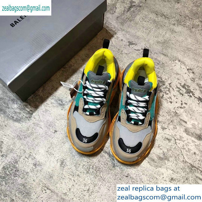 Balenciaga Triple S Clear Sole Trainers Multimaterial Sneakers 04 2019 - Click Image to Close