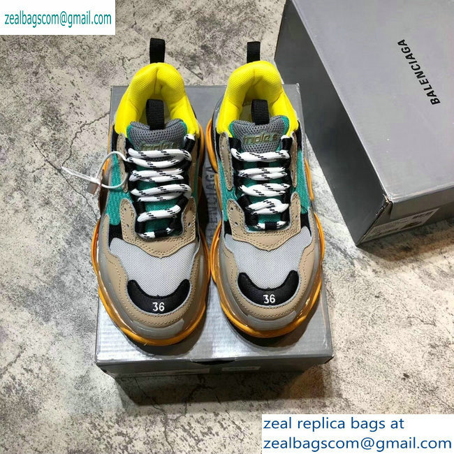 Balenciaga Triple S Clear Sole Trainers Multimaterial Sneakers 04 2019