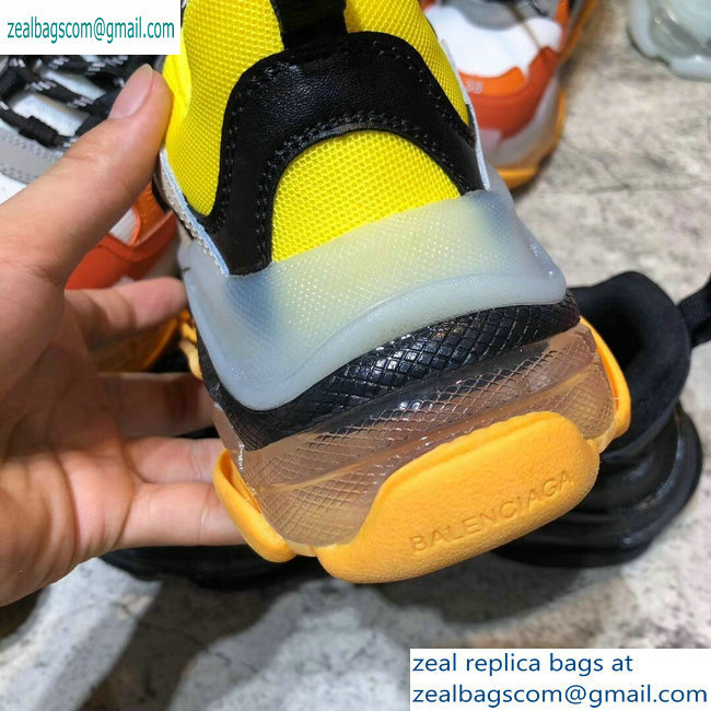 Balenciaga Triple S Clear Sole Trainers Multimaterial Sneakers 04 2019