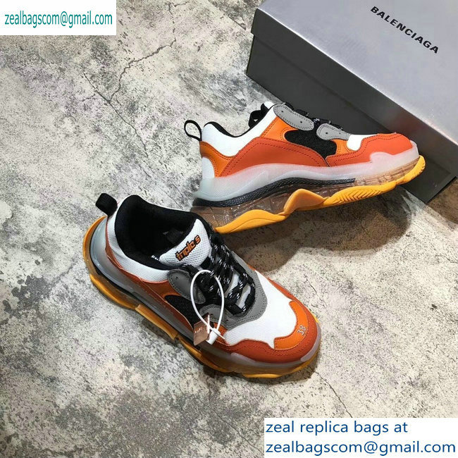 Balenciaga Triple S Clear Sole Trainers Multimaterial Sneakers 05 2019