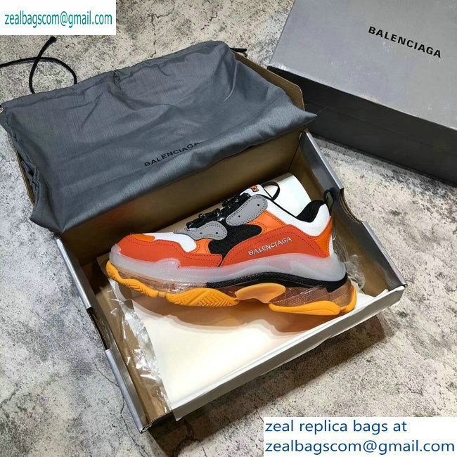 Balenciaga Triple S Clear Sole Trainers Multimaterial Sneakers 05 2019 - Click Image to Close