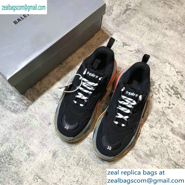 Balenciaga Triple S Clear Sole Trainers Multimaterial Sneakers 07 2019 - Click Image to Close