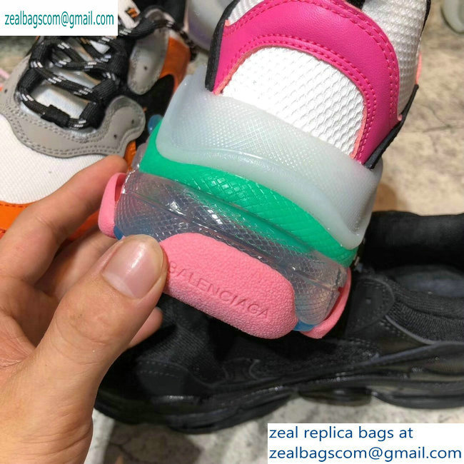 Balenciaga Triple S Clear Sole Trainers Multimaterial Sneakers 08 2019 - Click Image to Close