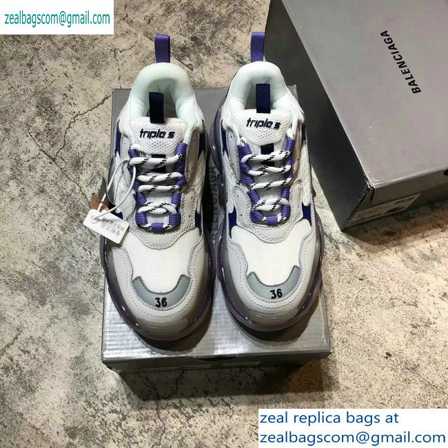 Balenciaga Triple S Clear Sole Trainers Multimaterial Sneakers 09 2019