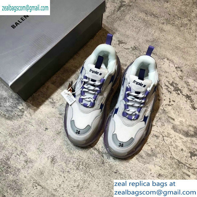 Balenciaga Triple S Clear Sole Trainers Multimaterial Sneakers 09 2019 - Click Image to Close