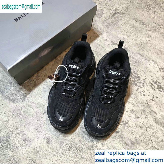 Balenciaga Triple S Clear Sole Trainers Multimaterial Sneakers 10 2019