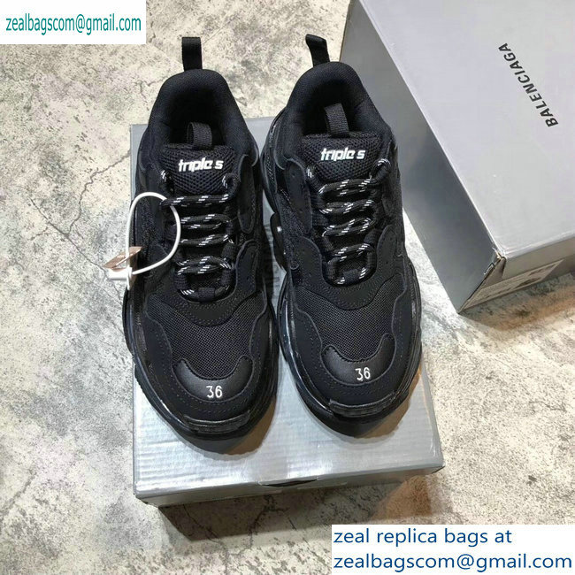 Balenciaga Triple S Clear Sole Trainers Multimaterial Sneakers 10 2019