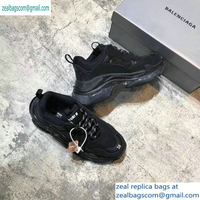 Balenciaga Triple S Clear Sole Trainers Multimaterial Sneakers 10 2019 - Click Image to Close