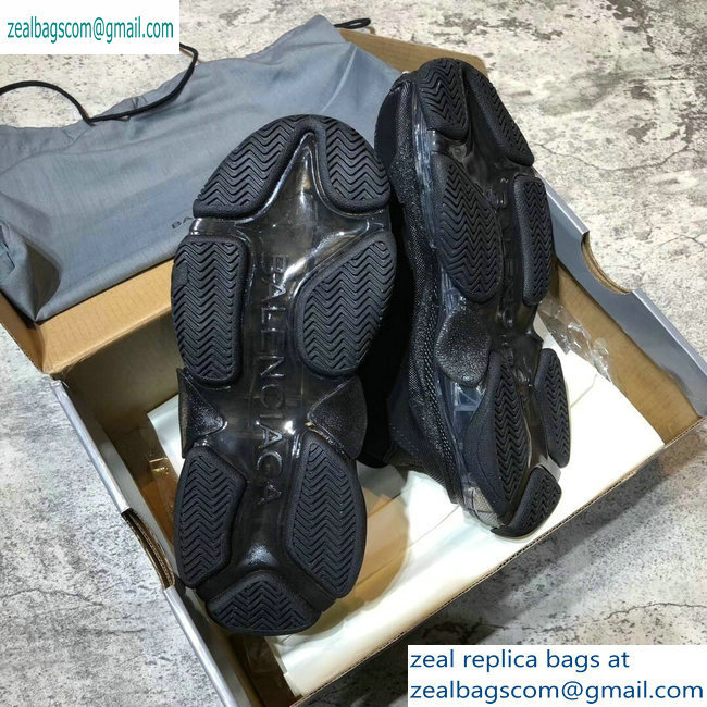 Balenciaga Triple S Clear Sole Trainers Multimaterial Sneakers 10 2019 - Click Image to Close
