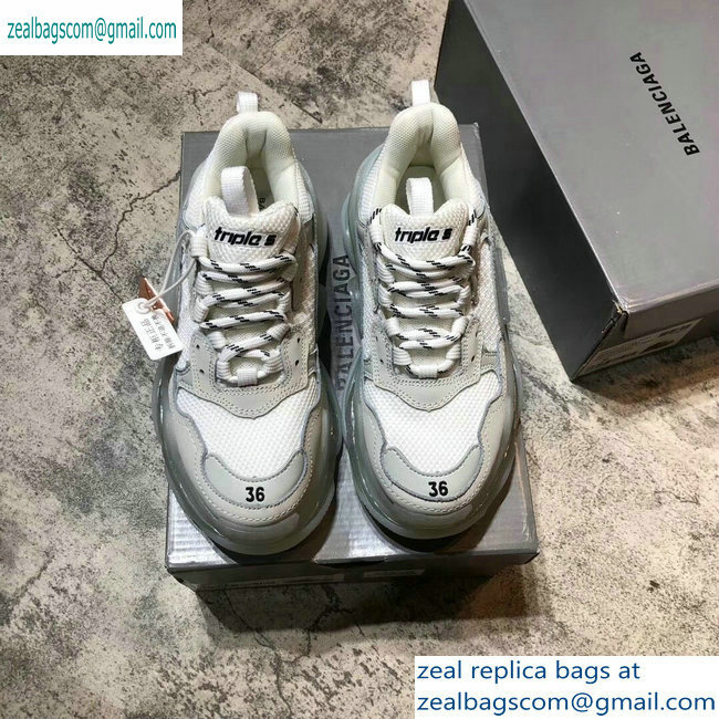 Balenciaga Triple S Clear Sole Trainers Multimaterial Sneakers 11 2019