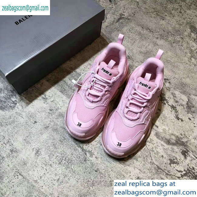 Balenciaga Triple S Clear Sole Trainers Multimaterial Sneakers 12 2019 - Click Image to Close