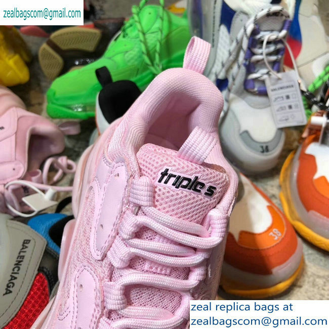 Balenciaga Triple S Clear Sole Trainers Multimaterial Sneakers 12 2019 - Click Image to Close