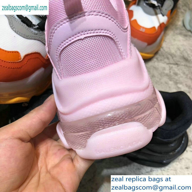 Balenciaga Triple S Clear Sole Trainers Multimaterial Sneakers 12 2019