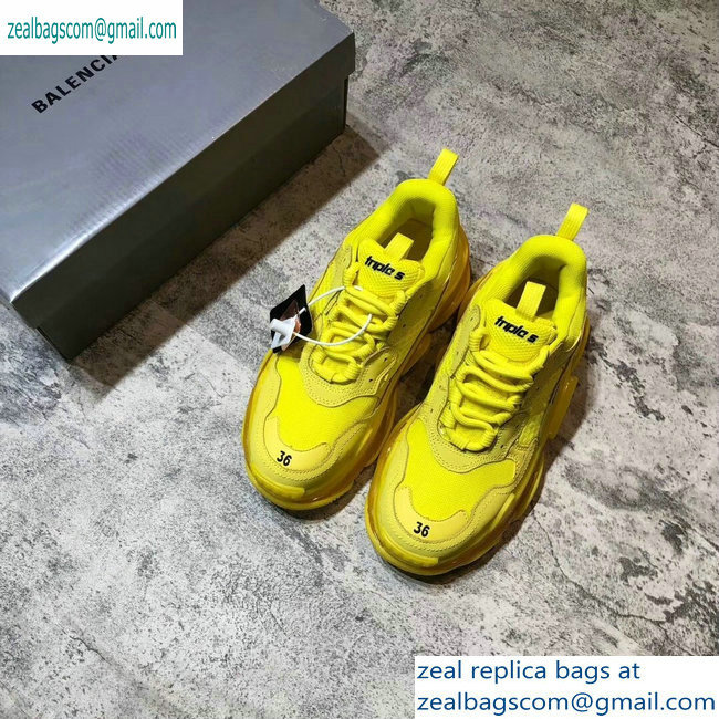 Balenciaga Triple S Clear Sole Trainers Multimaterial Sneakers 13 2019 - Click Image to Close