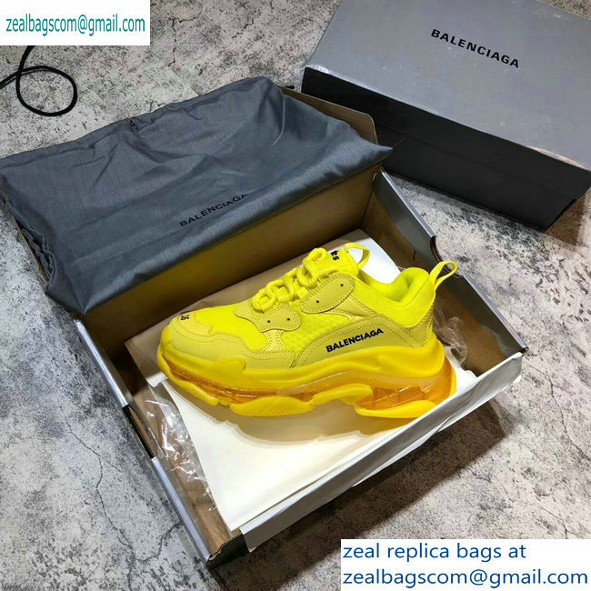 Balenciaga Triple S Clear Sole Trainers Multimaterial Sneakers 13 2019