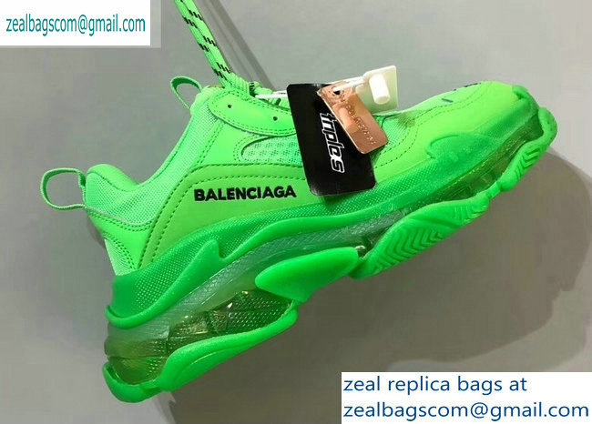 Balenciaga Triple S Clear Sole Trainers Multimaterial Sneakers 14 2019