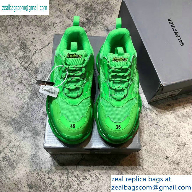Balenciaga Triple S Clear Sole Trainers Multimaterial Sneakers 14 2019 - Click Image to Close