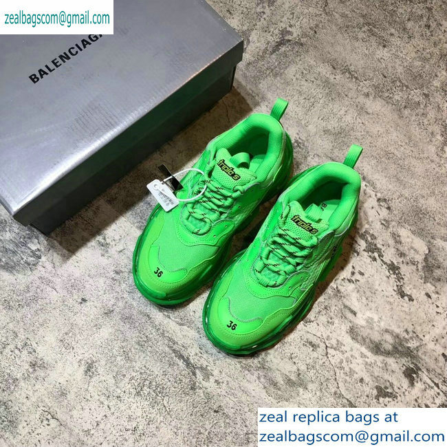 Balenciaga Triple S Clear Sole Trainers Multimaterial Sneakers 14 2019