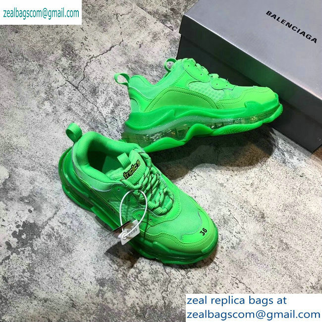 Balenciaga Triple S Clear Sole Trainers Multimaterial Sneakers 14 2019 - Click Image to Close