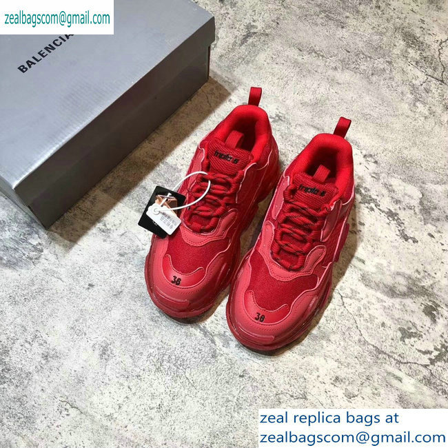 Balenciaga Triple S Clear Sole Trainers Multimaterial Sneakers 15 2019