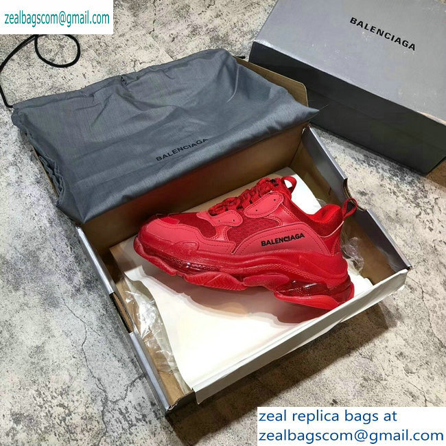Balenciaga Triple S Clear Sole Trainers Multimaterial Sneakers 15 2019