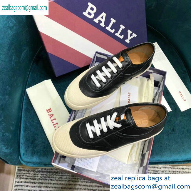 Bally New Competition Low-top Sneakers Black - Click Image to Close