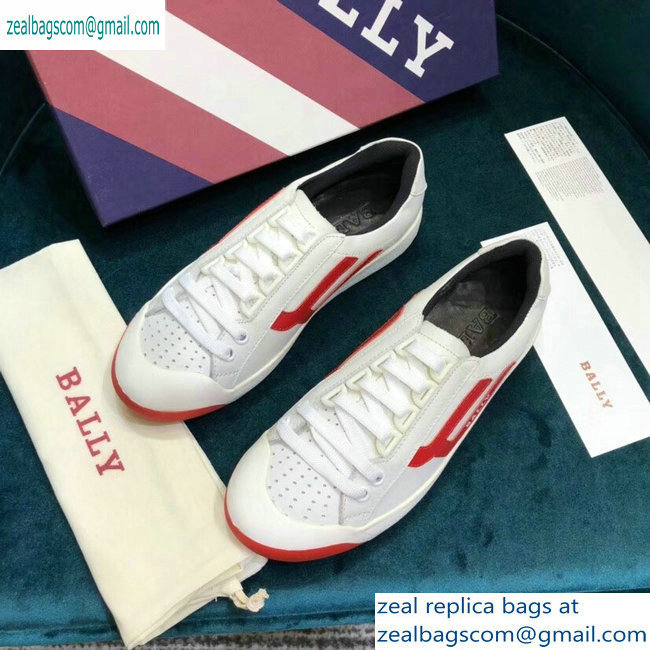 Bally New Competition Low-top Sneakers White/Red