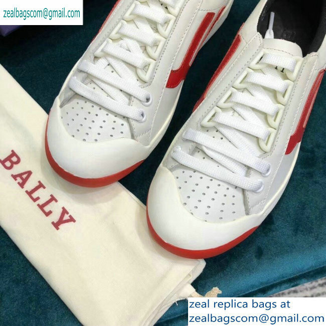 Bally New Competition Low-top Sneakers White/Red