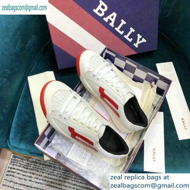 Bally New Competition Low-top Sneakers White/Red