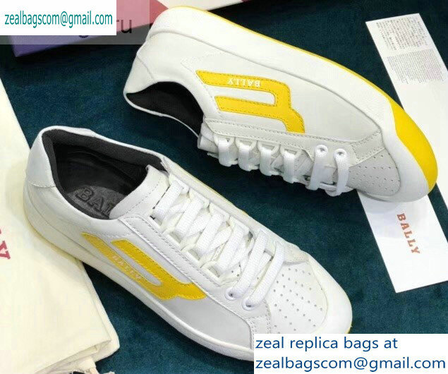 Bally New Competition Low-top Sneakers White/Yellow