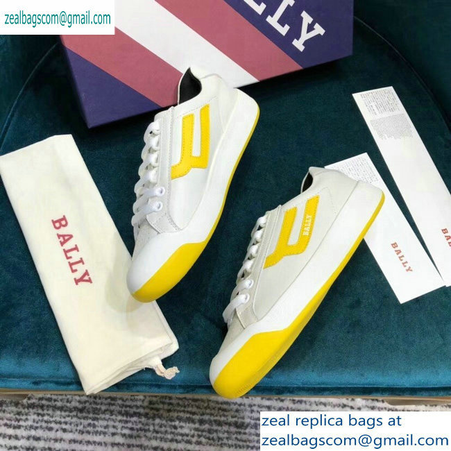 Bally New Competition Low-top Sneakers White/Yellow