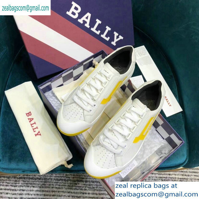 Bally New Competition Low-top Sneakers White/Yellow