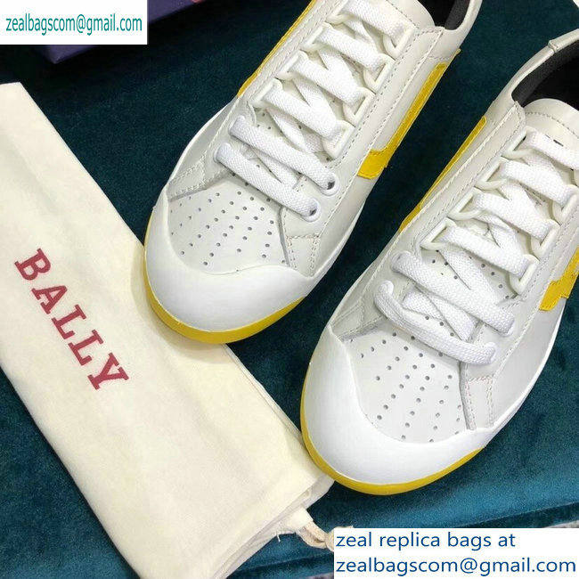 Bally New Competition Low-top Sneakers White/Yellow