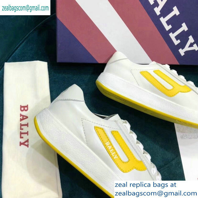 Bally New Competition Low-top Sneakers White/Yellow