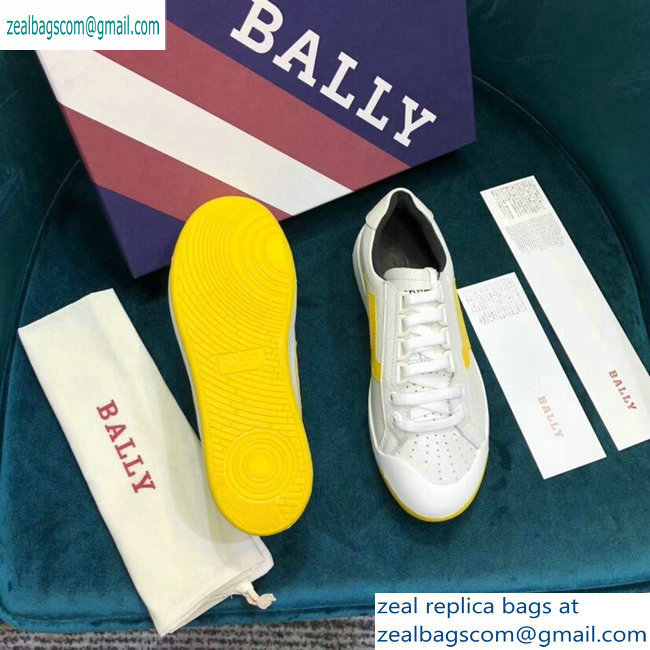 Bally New Competition Low-top Sneakers White/Yellow