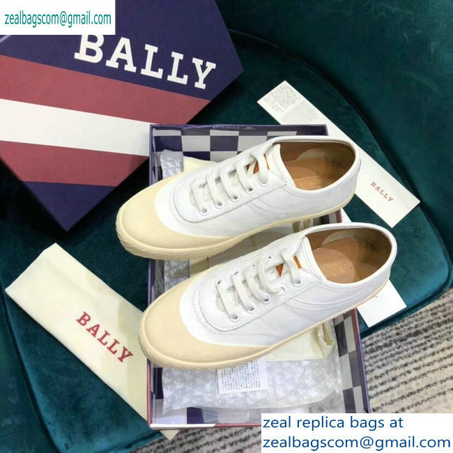 Bally New Competition Low-top Sneakers White - Click Image to Close