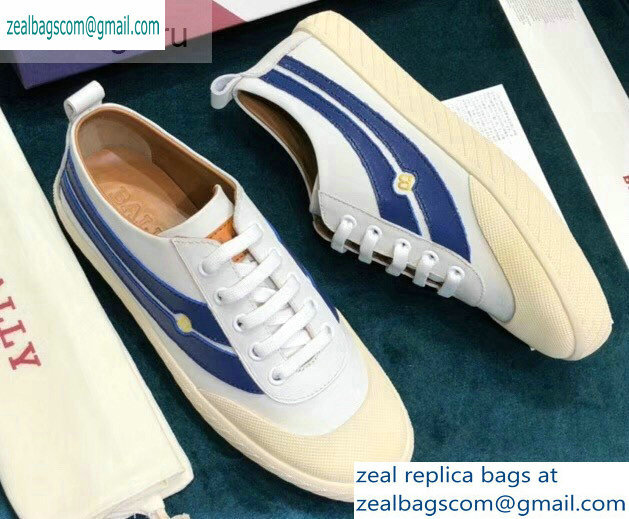 Bally Super Smash Low-top Sneakers White/Blue