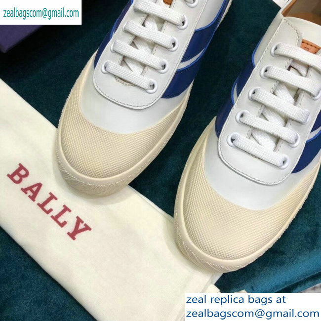 Bally Super Smash Low-top Sneakers White/Blue