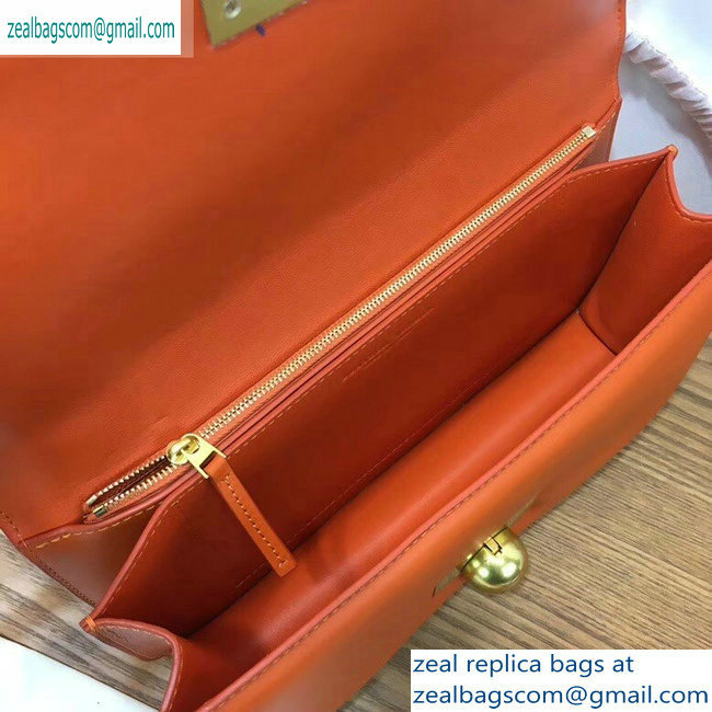 Bottega Veneta BV Classic Shoulder Bag Orange 2019