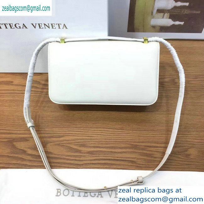 Bottega Veneta BV Classic Shoulder Bag White 2019 - Click Image to Close