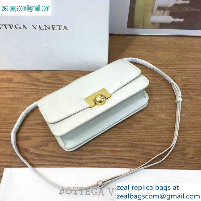Bottega Veneta BV Classic Shoulder Bag White 2019 - Click Image to Close