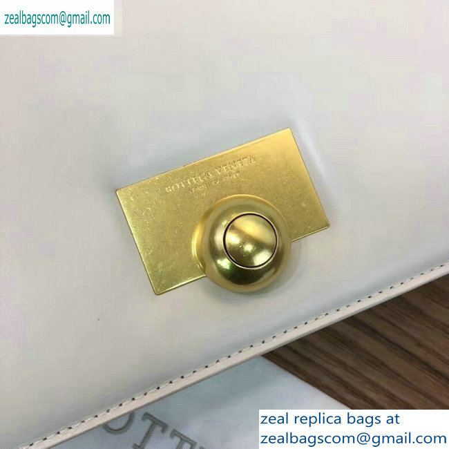 Bottega Veneta BV Classic Shoulder Bag White 2019 - Click Image to Close