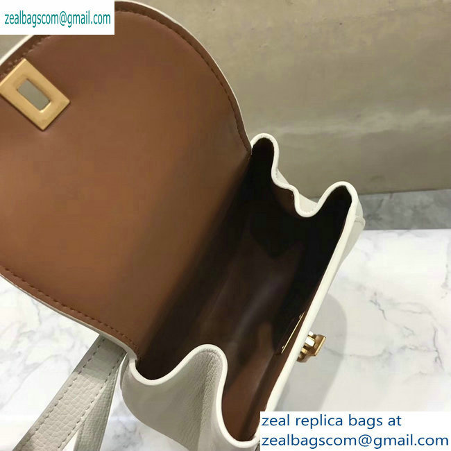 Bottega Veneta Rounded Belt Bag 576643 White 2019