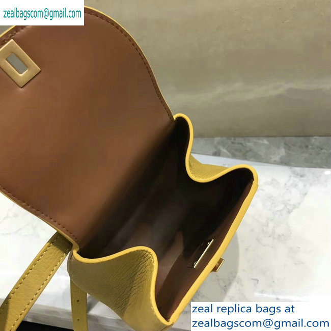 Bottega Veneta Rounded Belt Bag 576643 Yellow 2019