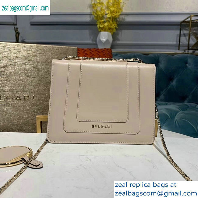 Bvlgari Serpenti Forever 20cm Crossbody Bag Nude/Turquoise 2019