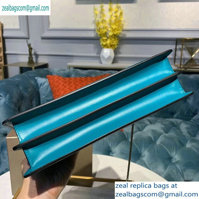 Bvlgari Serpenti Forever 27cm Shoulder Bag Turquoise 2019